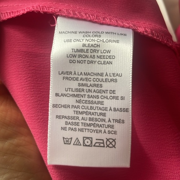 NWT Urban Outfitters Barbie Pink Corset Ribbon Satin Dress XS #barbiecore - Picture 11 of 11